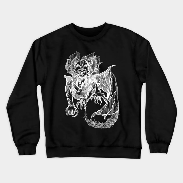 dragon Crewneck Sweatshirt by salamandra967